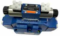 H-4WEH25HD6X/OF6EW230N9ETK4/B10D3 - Гидрораспределитель с электроуправлением Ду25 схема D (574А/ОФ), напряжение W230, каналы управления ET - X и Y - внутренние