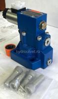 DBW20B2-5X/200YCW110-50N9K4 - Предохранительный клапан Ду25 с давлением настройки до 200 бар, управление - X и Y - внутренние с разгрузкой B = открыт с электроуправлением W110