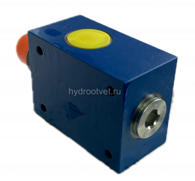 DBDS20G1X/400 - Предохранительный клапан прямого управления Ду20, давление регулировки до 400 бар, тип монтажа - резьбовой, элемент регулировки S = винт